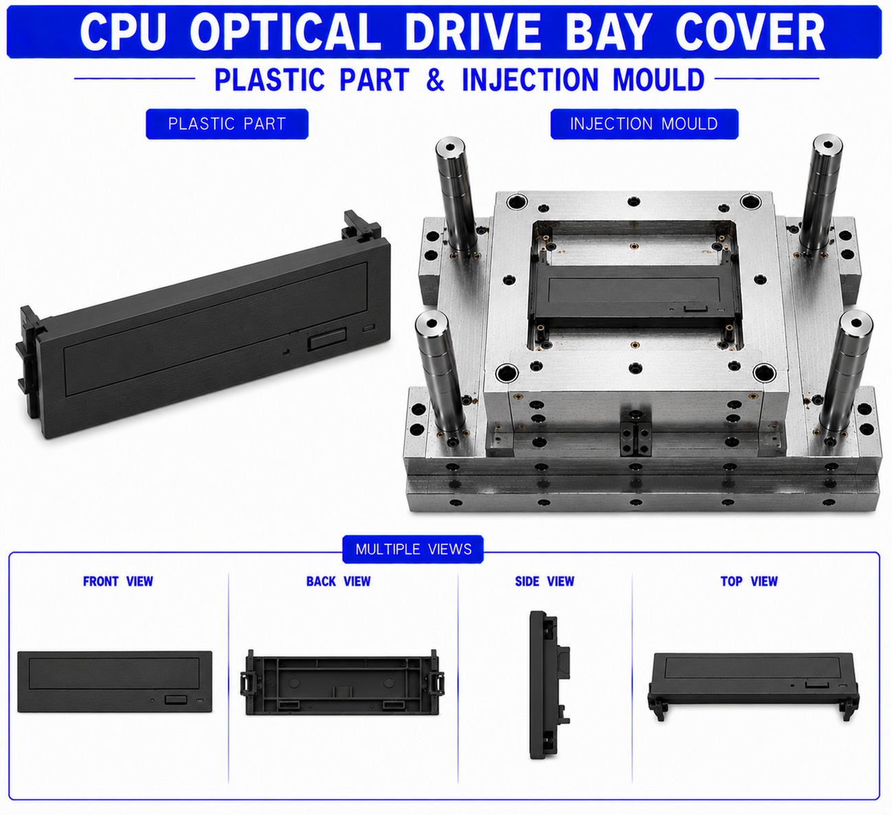 CPU Plastic Optical Drive Bay Cover